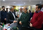 سردار سلامی از خبرگزاری تسنیم بازدید کرد