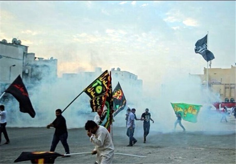 ده‌ها زخمی بر اثر یورش نیروهای دولت بحرین به عزاداران حسینی(ع)