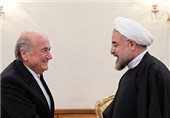 FIFA Chief Meets Iran’s President