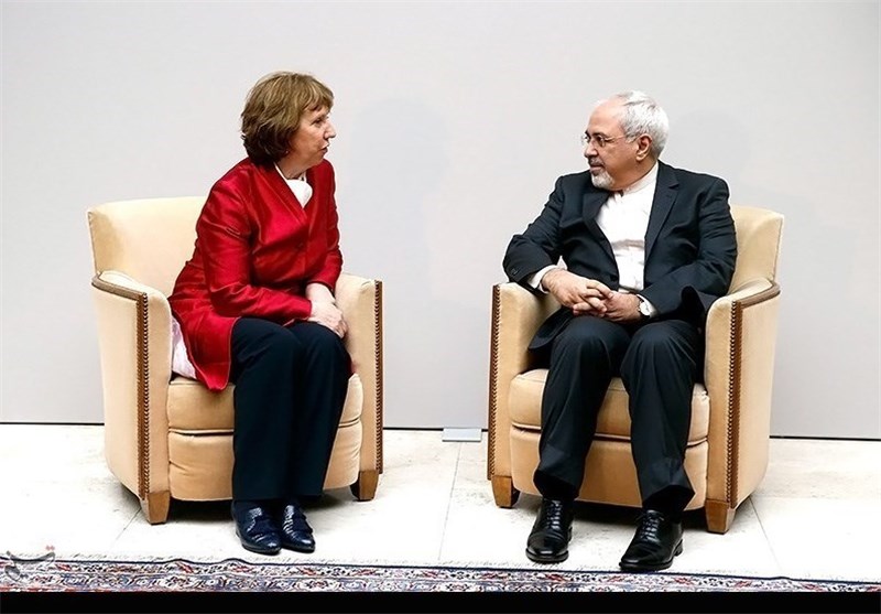 Iran’s Zarif, EU’s Ashton Wrap Up Bilateral Meeting in Geneva