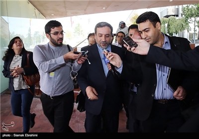 Iran’s Top Negotiator Abbas Araqchi in Press Conference in Geneva