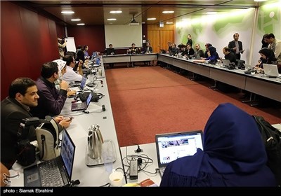 Iran’s Top Negotiator Abbas Araqchi in Press Conference in Geneva
