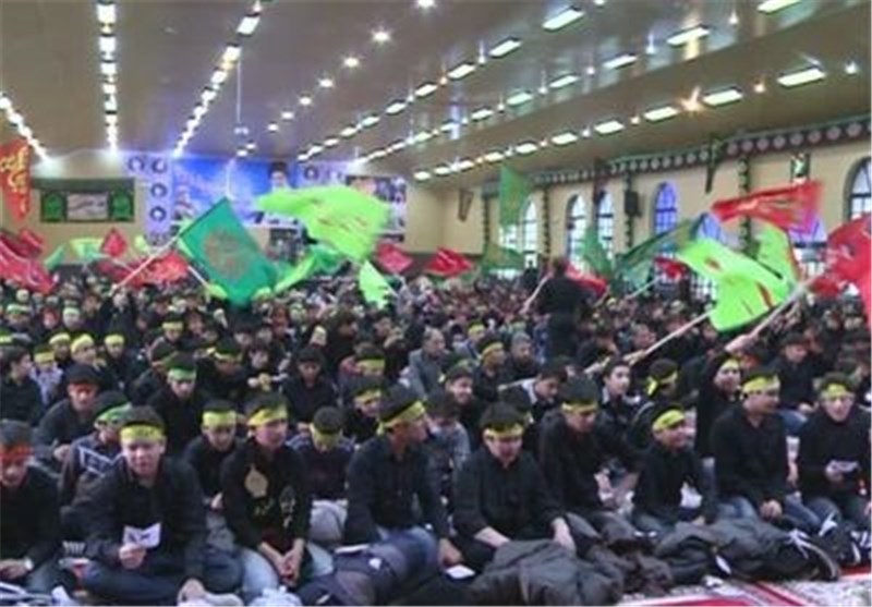 مراسم حضرت قاسم(ع) الگوی نوجوانان ایرانی در اردبیل برگزار شد