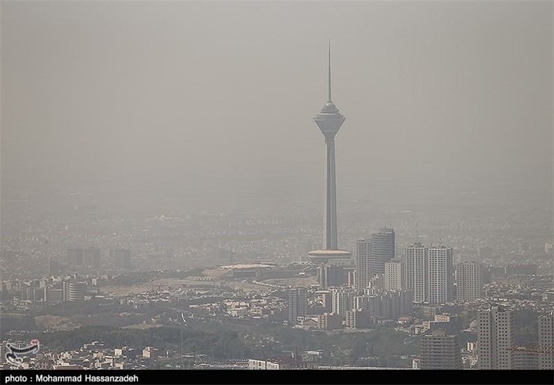 کیفیت هوای تهران بسیار ناسالم