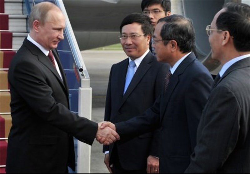 گسترش روابط تجاری هدف ورود پوتین به ویتنام