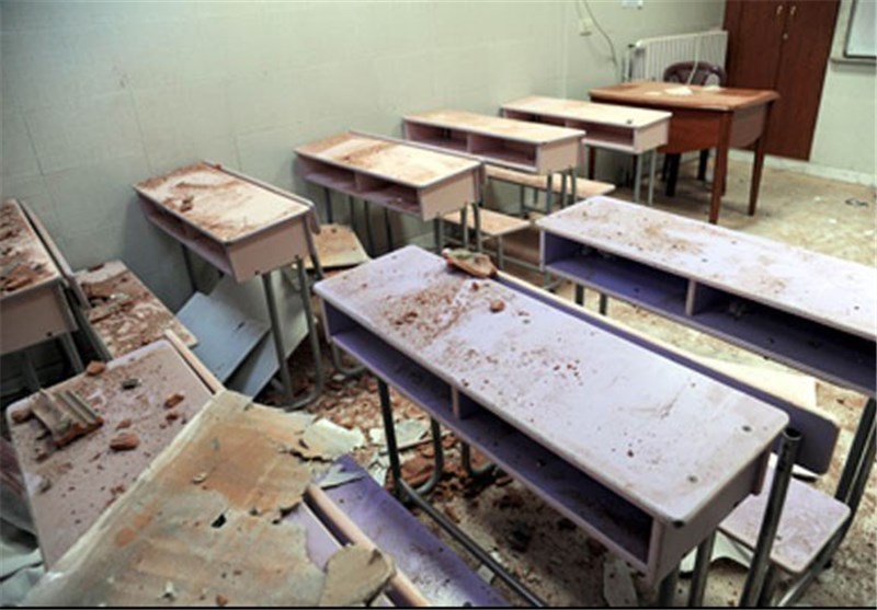 اصابت خمپاره به سرویس مدرسه در سوریه 5 کشته و 15 زخمی برجای گذاشت+عکس