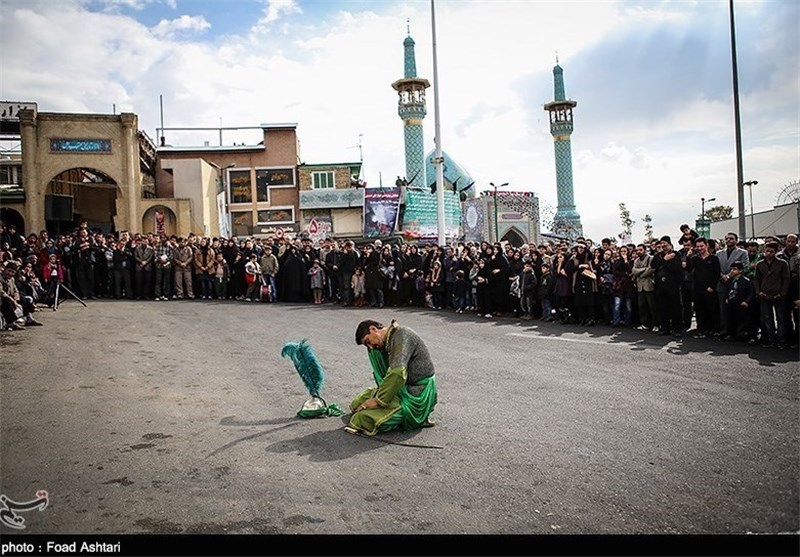 بزرگترین تعزیه میدانی کشور در فسا اجرا شد