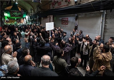 Shiite Muslims in Iranian Capital Hold Tasua Ritual