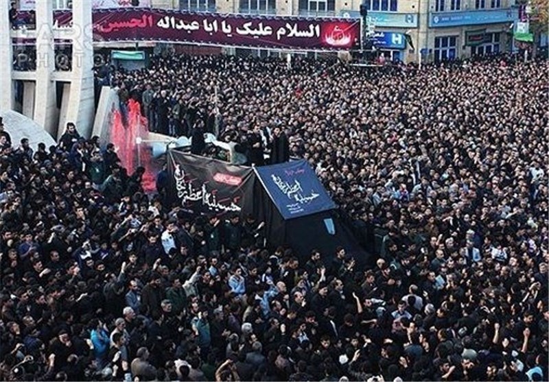 Iranian Mourners Mark Anniversary of Martyrdom of Imam Hossein