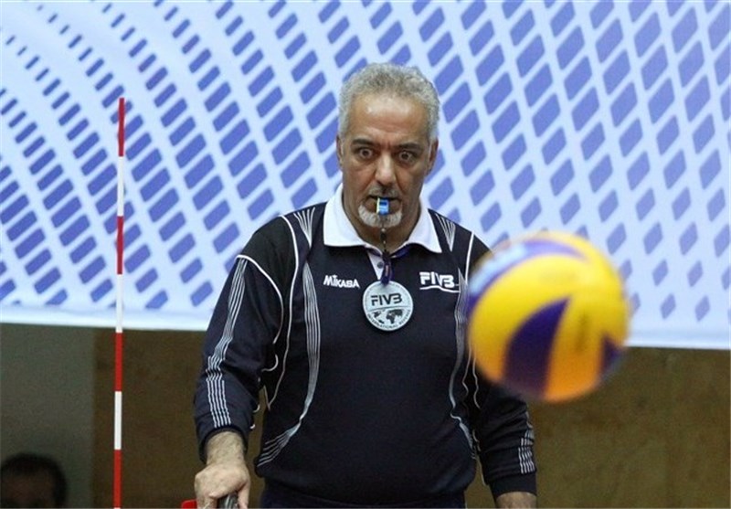 Iranian Volleyball Referee Shahmiri Invited to Olympic Games