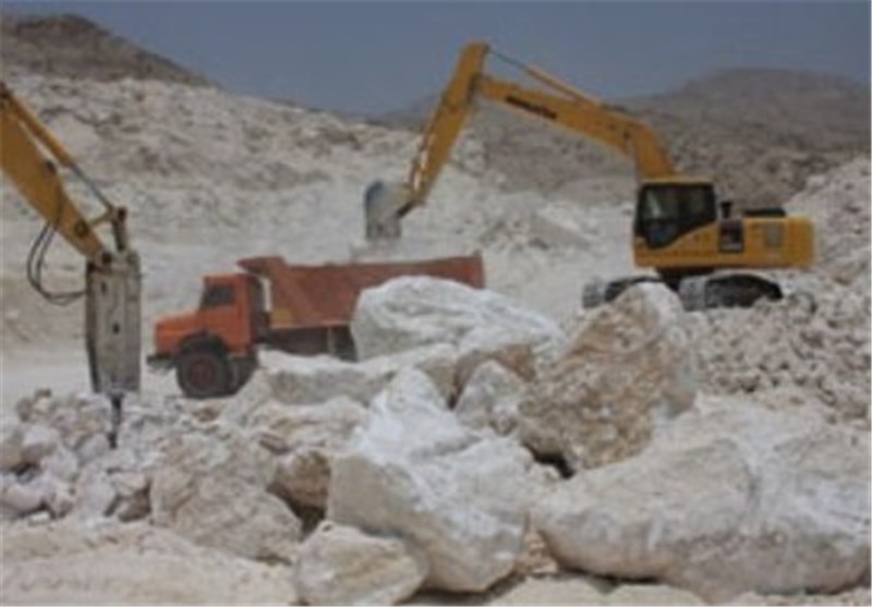 تولید مصالح ساختمانی توسط 90 درصد واحدهای معدنی بوشهر