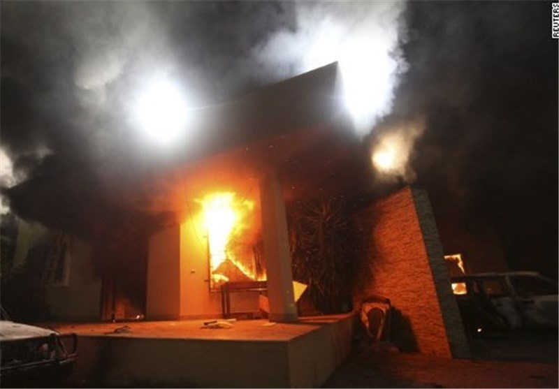 اصابت 8 موشک به نزدیکی سفارت آمریکا در لیبی