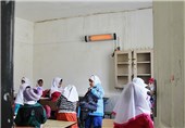 1000 بخاری تابشی و برقی در مدارس اردبیل توزیع می‌شود