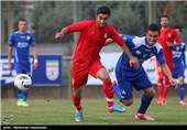 دیدار دوستانه تیمهای امید و گسترش فولاد تبریز