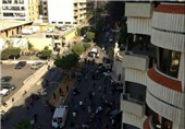 ایجادحلقه امنیتی در اطراف محل انفجار مقابل سفارت ایران در بیروت
