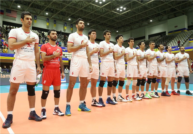 تیم والیبال ایران با ایتالیا، فرانسه و بلژیک همگروه شد