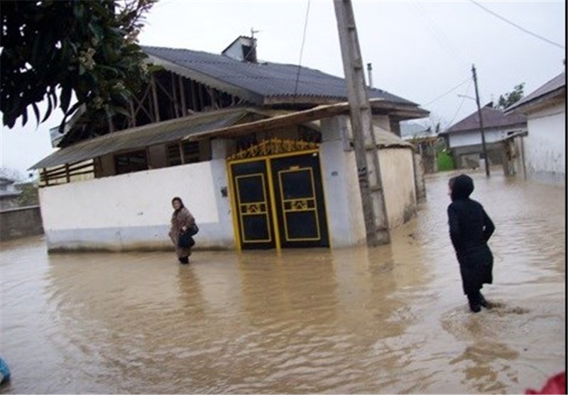 سیلاب در 163 روستای فومن/ مراکز آموزشی فومن تعطیل شد