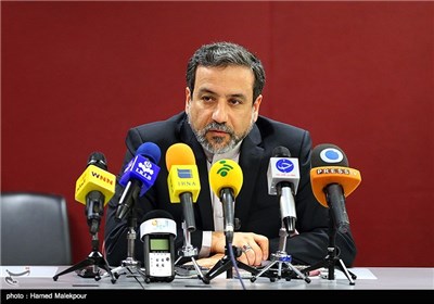 نشست خبری عباس عراقچی مذاکره کننده ارشد ایران در حاشیه نشست ژنو