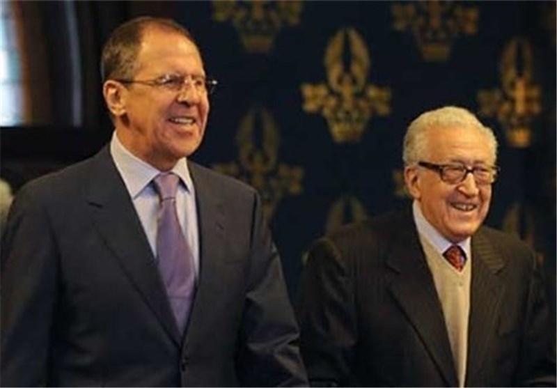 Brahimi, Russia’s Lavrov Meet in Geneva