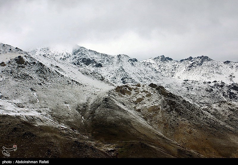 برف ارتفاعات استان اردبیل را فرامی‌گیرد