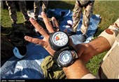 Free-fall Skydiving Exercises by Iranian Basij Forces