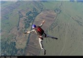 Free-fall Skydiving Exercises by Iranian Basij Forces