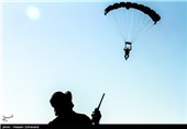 Free-fall Skydiving Exercises by Iranian Basij Forces