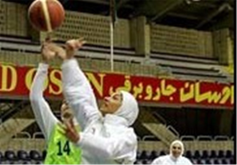 برتری بانوان بسکتبال قزوین در لیگ برتر بانوان کشور