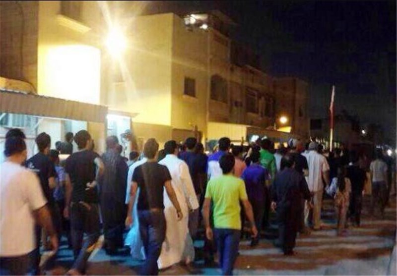 تظاهرات بحرینی‌ها در اعتراض به سرکوبگری‌های آل‌خلیفه/ عاملان قتل شهدا باید مجازات شوند