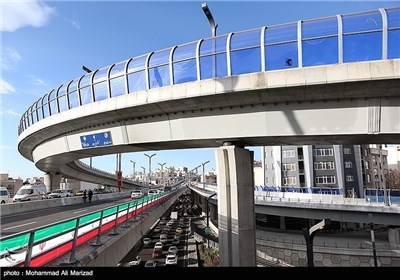 Photos: Tehran Opens Sadr Layered Highway Project