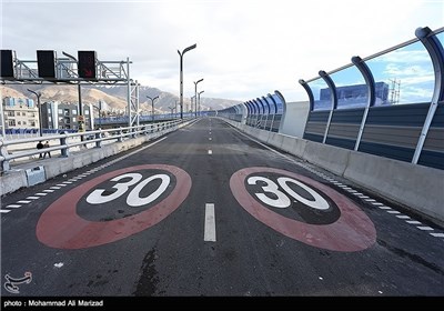 Tehran Opens Sadr Layered Highway Project