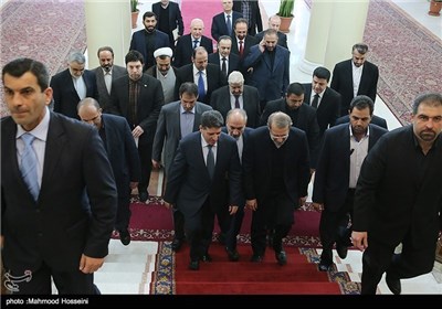 لاریجانی یستقبل رئیس الوزراء السوری