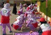 حضور 20 هزار نفر در برنامه‌های تابستانه هلال احمر استان یزد