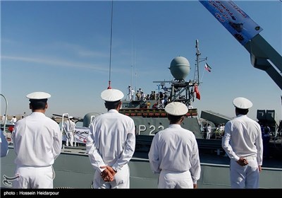  Iranian Navy Launches New Missile Frigates, Logistics Warship