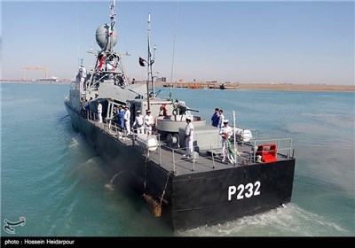  Iranian Navy Launches New Missile Frigates, Logistics Warship