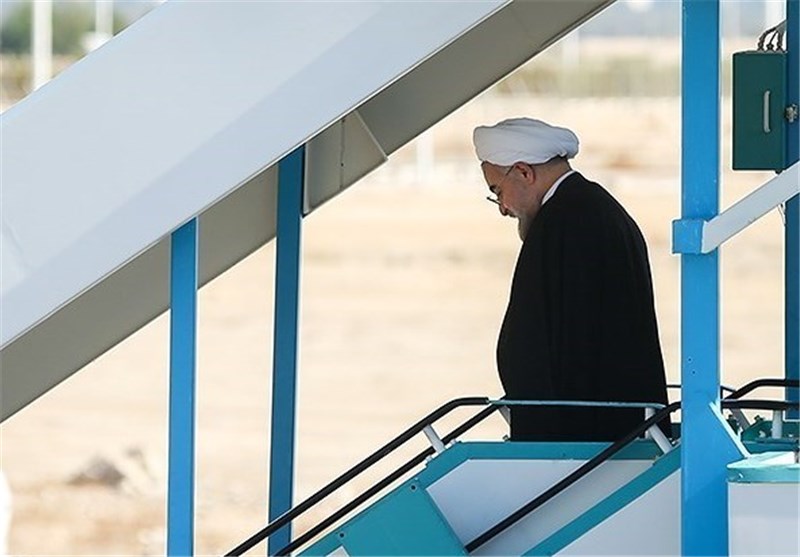 روحانی پس از ترک چین به تهران بازگشت