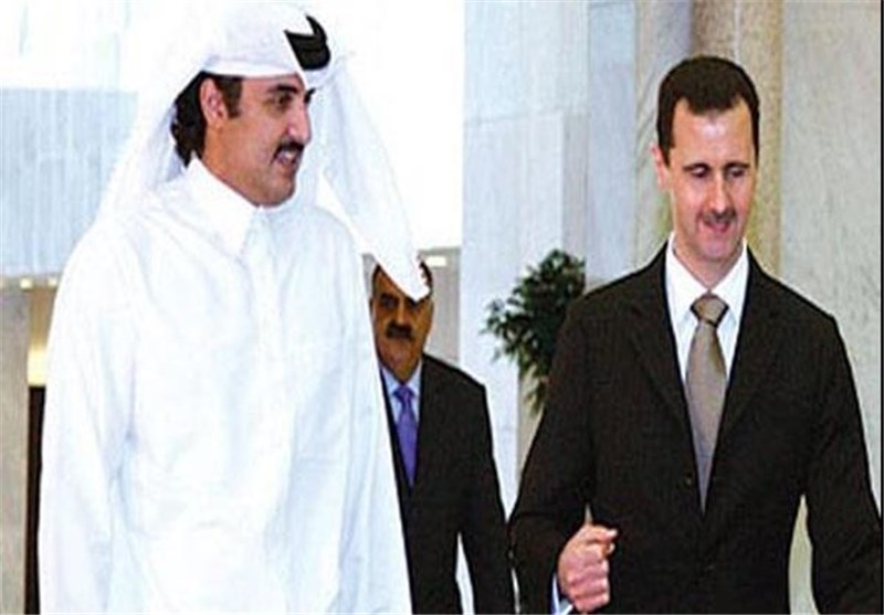 پیام‌‌ رهبران قطر به اسد: خواهان از سرگیری روابط هستیم