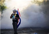 رهبر مخالفان دولت تایلند زخمی شد