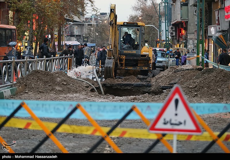 ممانعت از حفاری‎های شرکت آب و فاضلاب به علت بدهی در گرگان