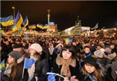 200 هزار نفر از مخالفان اتحادیه اروپا در کیف تجمع کردند