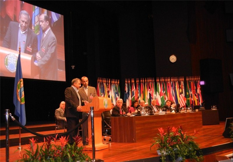 سخنرانی یکی از جانبازان شیمیایی در کنفرانس سازمان منع سلاح‌های شیمیایی