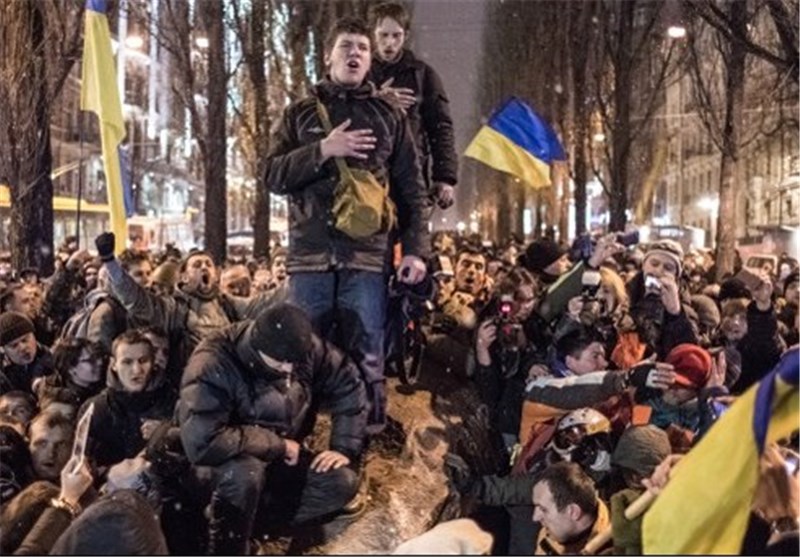 Standoff in Ukraine as Police Storm Protests