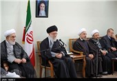 دیدار رئیس و اعضای شورای عالی انقلاب فرهنگی با مقام معظم رهبری