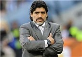 مارادونا تماشاگر احتمالی دیدار ایران و آرژانتین