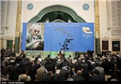 مراسم ارتحال مرحوم عسگراولادی با حضور علی لاریجانی برگزار شد