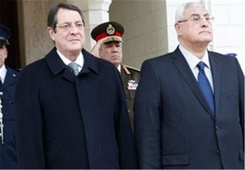 رئیس جمهور قبرس با همتای مصری خود در حضور السیسی دیدار کرد