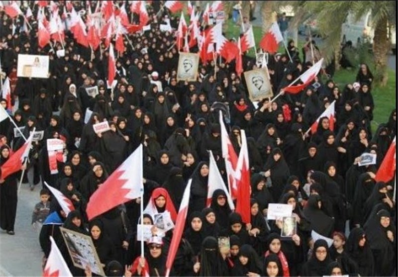 راهپیمایی اعتراض‌آمیز مردم بحرین در سالروز تاج‌گذاری آل‌خلیفه