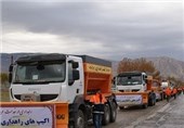 فعالیت 15 اکیپ راهداری در زنجان همزمان با ایام نوروز