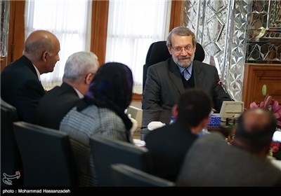 Delegation of Egyptian People Meets Iranian Parliament Speaker