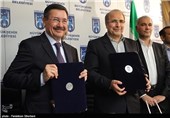 امضای تفاهم نامه قالیباف و شهردار آنکارا-ترکیه